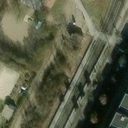 Bemerode Beach Volleyball Court #4 — aerial view