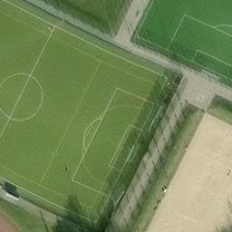 Bemerode Beach Volleyball Court #3 — aerial view