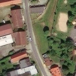 Sand Volleyball Court — aerial view