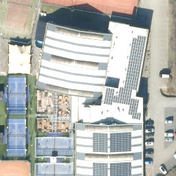 Volleyball Court — aerial view