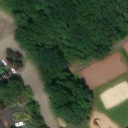 Beachvolleyballfeld Lerchenstraße — aerial view