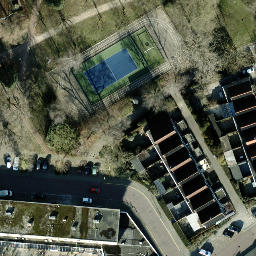 Funcourt — aerial view