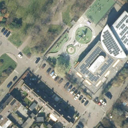 Sporthal Ellertsveld — aerial view