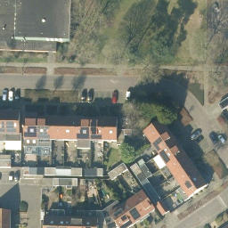 Volleyball Court — aerial view