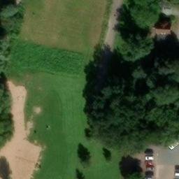 Sand Volleyball Court, Minden — aerial view