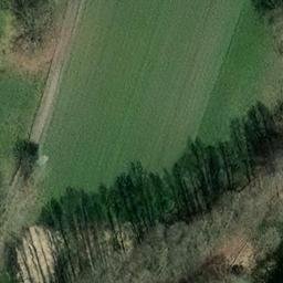 Sand Volleyball Court, Michendorf — aerial view