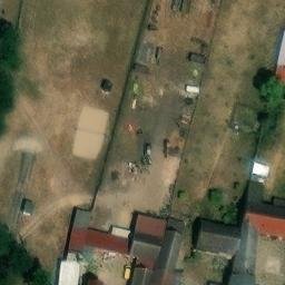Krüssau Beach Volleyball Court — aerial view