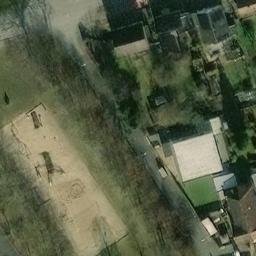 Sand Volleyball Court, Braunschweig — aerial view