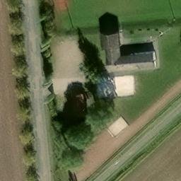 Sand Volleyball Court, Königslutter am Elm — aerial view