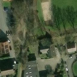 Sand Volleyball Court, Braunschweig — aerial view