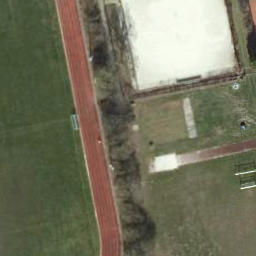 Beachvolleyballanlage VT Union — aerial view