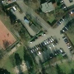 Sand Volleyball Court, Braunschweig — aerial view