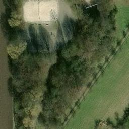 Sand Volleyball Court, Braunschweig — aerial view