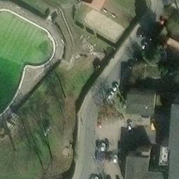 Sand Volleyball Court, Sarstedt — aerial view