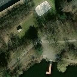Melverode Beach Volleyball Court #1 — aerial view