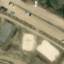Sand Volleyball Court, Neuenkirchen — aerial view