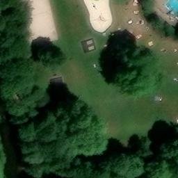 Sand Volleyball Court — aerial view