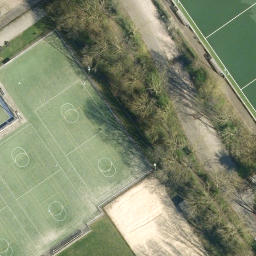 Leython Beach — aerial view