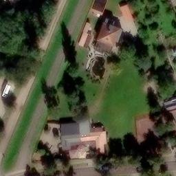 Sand Volleyball Court, Biederitz — aerial view