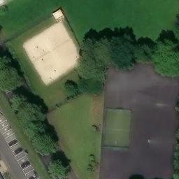 Gymnasium Bad Iburg — aerial view