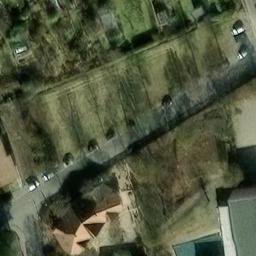 Sand Volleyball Court, Hildesheim — aerial view