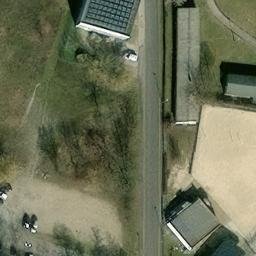 Sand Volleyball Court — aerial view