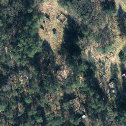 Volleyball Court — aerial view