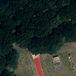 Ladbergen Beach Volleyball Court — aerial view