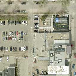Sutherland Beach Volleyball Court #2 — aerial view