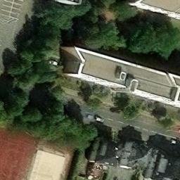 Sand Volleyball Court in Herford, Nordrhein-Westfalen — aerial view