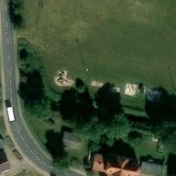 Volleyball Court, Hötensleben — aerial view