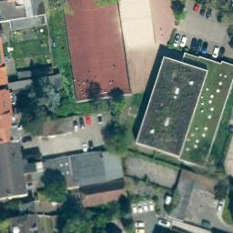 Mitte/Altstadt Beach Volleyball Court — aerial view