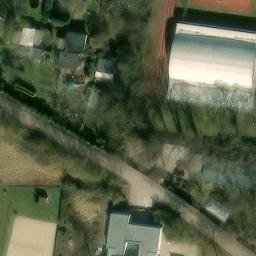 Volleyball Court, Magdeburg — aerial view