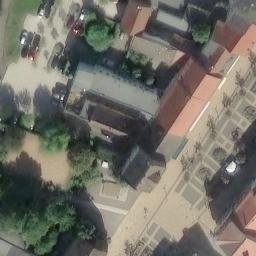 Luckenwalde Beach Volleyball Court — aerial view