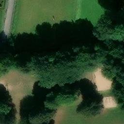 Sand Volleyball Court in Herford, Nordrhein-Westfalen — aerial view