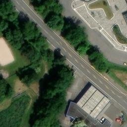 Sand Volleyball Court, Werther (Westf.) — aerial view