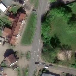 Sand Volleyball Court, Bad Salzdetfurth — aerial view