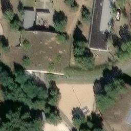 Briesen Beach Volleyball Court #2 — aerial view