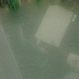 Sand Volleyball Court, Bielefeld — aerial view