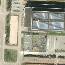 Beachvolleybal Taurus — aerial view