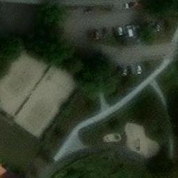 Sand Volleyball Court, Bielefeld — aerial view