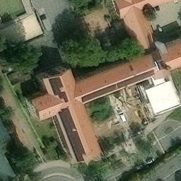 Steinhagen Beach Volleyball Court #1 — aerial view