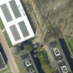 Grass Volleyball Court — aerial view