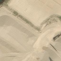 Barby Beach Volleyball Court — aerial view