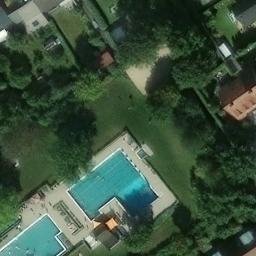 Sand Volleyball Court, Havixbeck — aerial view
