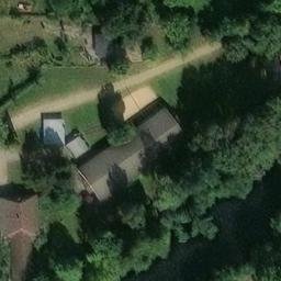 Volleyball Court, Lübben (Spreewald) — aerial view