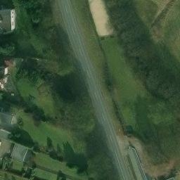 Sand Volleyball Court, Detmold — aerial view