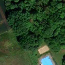 Sand Volleyball Court, Horn-Bad Meinberg — aerial view