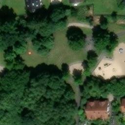 Volleyball Court, Münster — aerial view