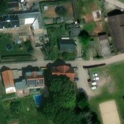 Volleyball Court, Wittenberg — aerial view